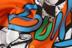 Chrome Hearts Orange Build Graphic Pullover Hoodie