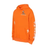 Chrome Hearts Orange Build Graphic Pullover Hoodie