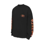 Chrome Hearts Black Orange Hollywood Triple Cross Long Sleeve