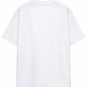 Chrome Hearts Chain Cross Pendant Distressed T-Shirt White
